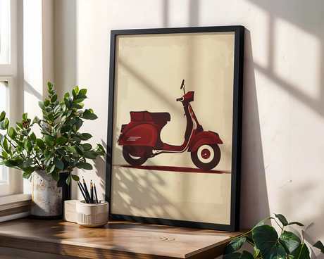 Fading Roadline Poster