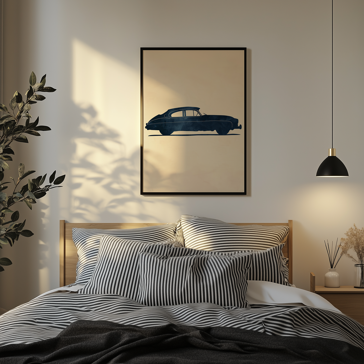 Fading Tail Lights Poster