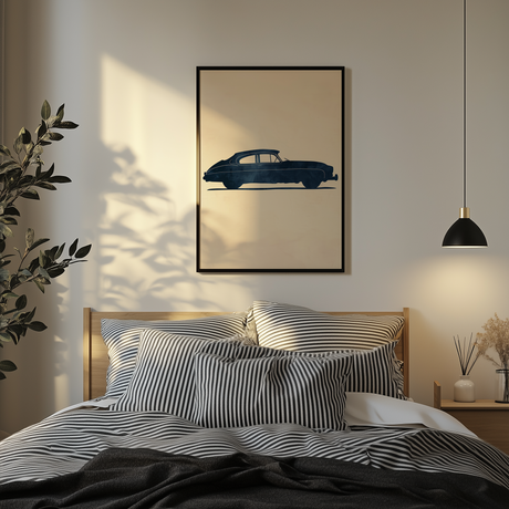 Fading Tail Lights Poster