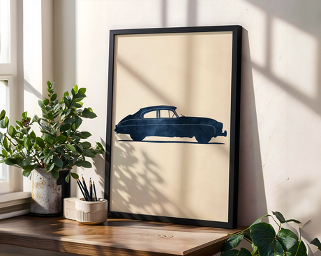 Fading Tail Lights Poster