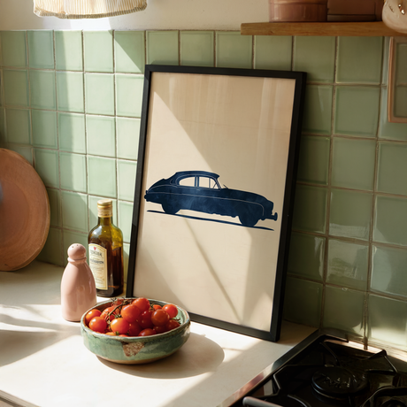 Fading Tail Lights Poster