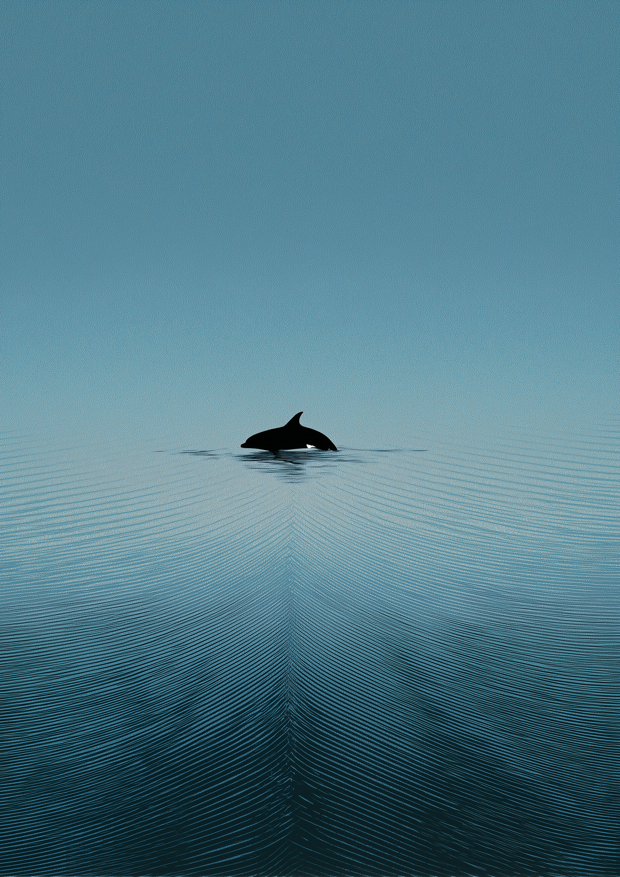 Floating Near Poster