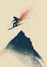 Glacier Path Poster