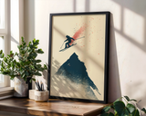 Glacier Path Poster