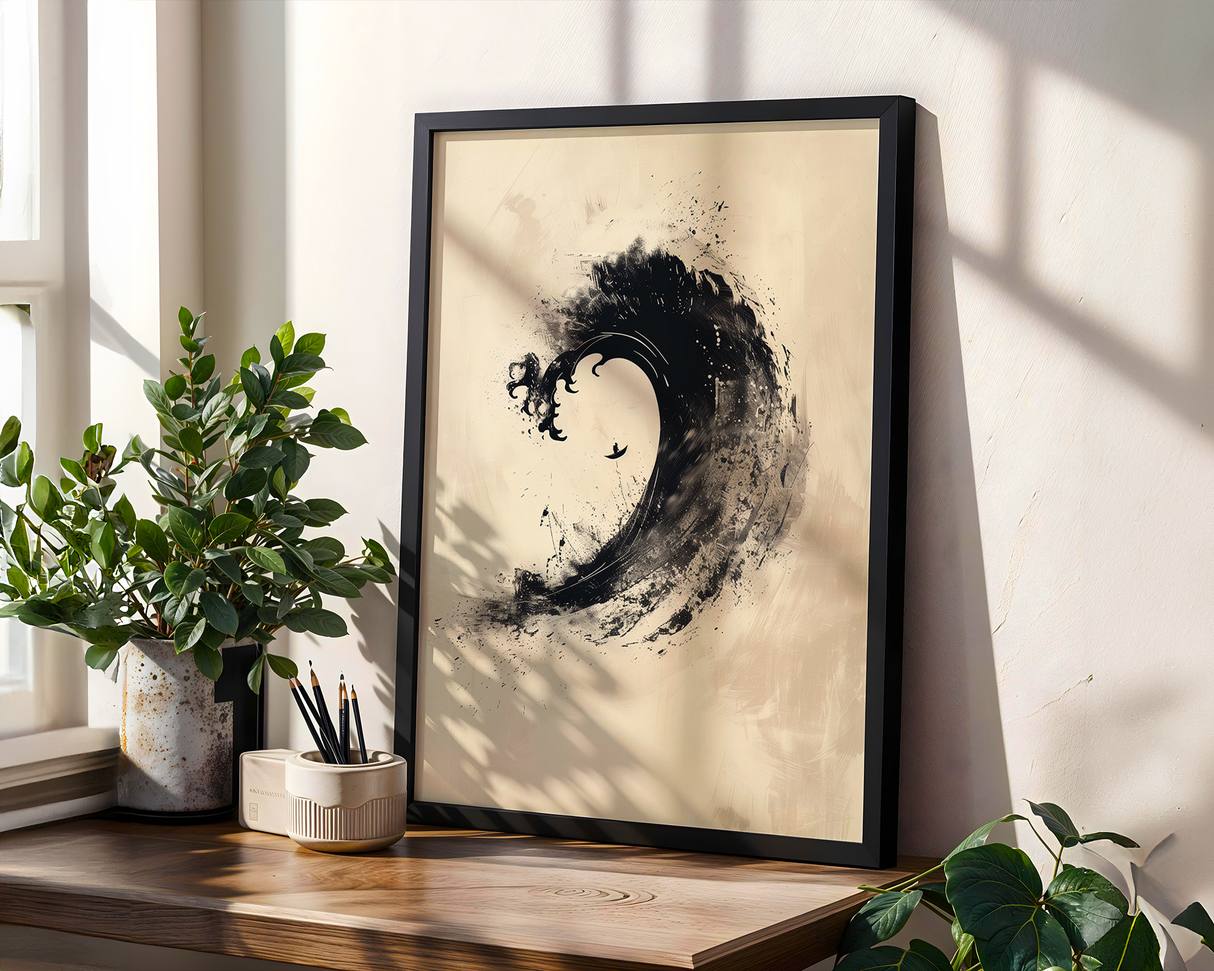 Glassy Water Poster