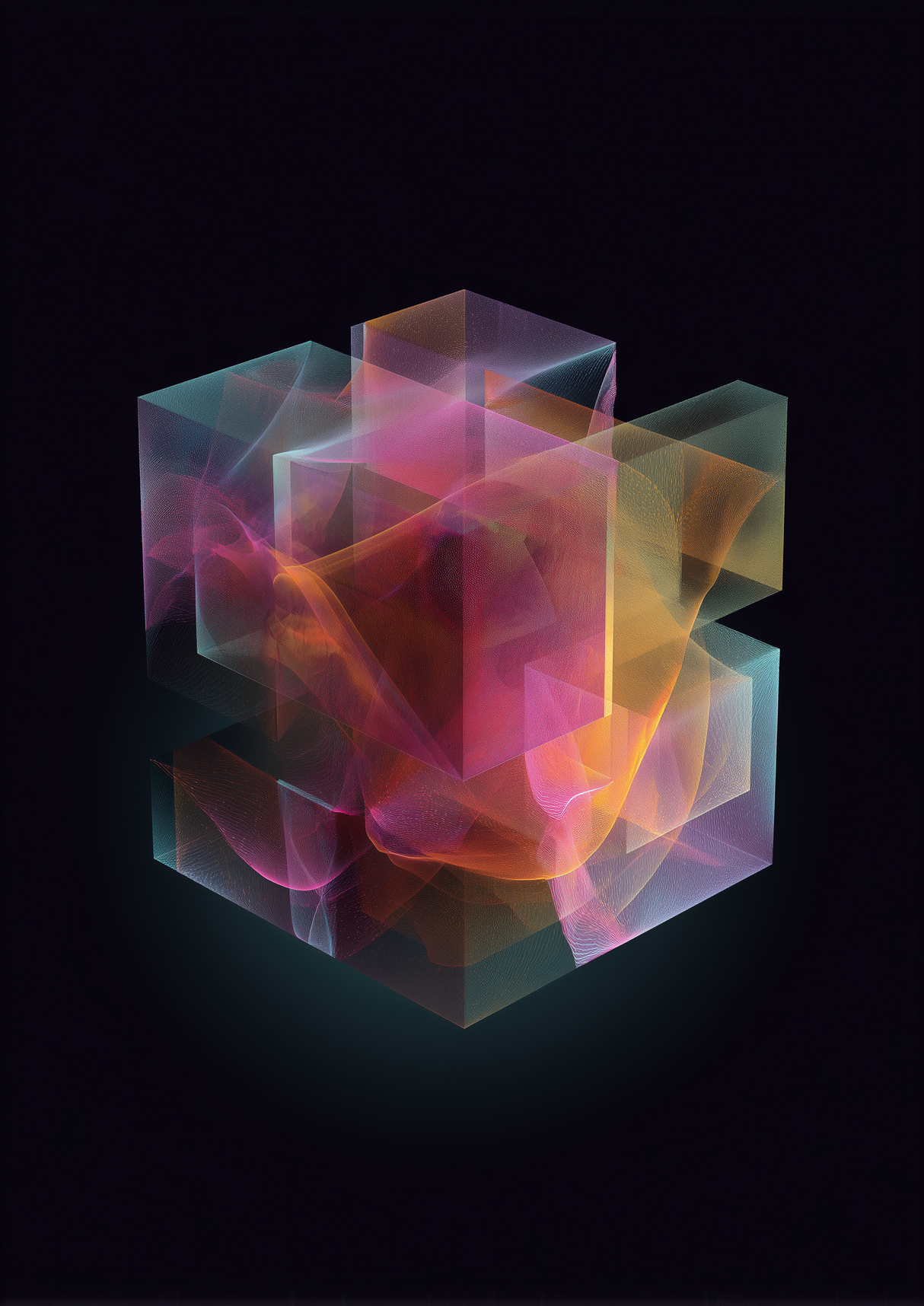 Held Square Poster