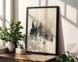 High Snowfield Poster