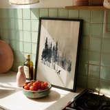 High Snowfield Poster