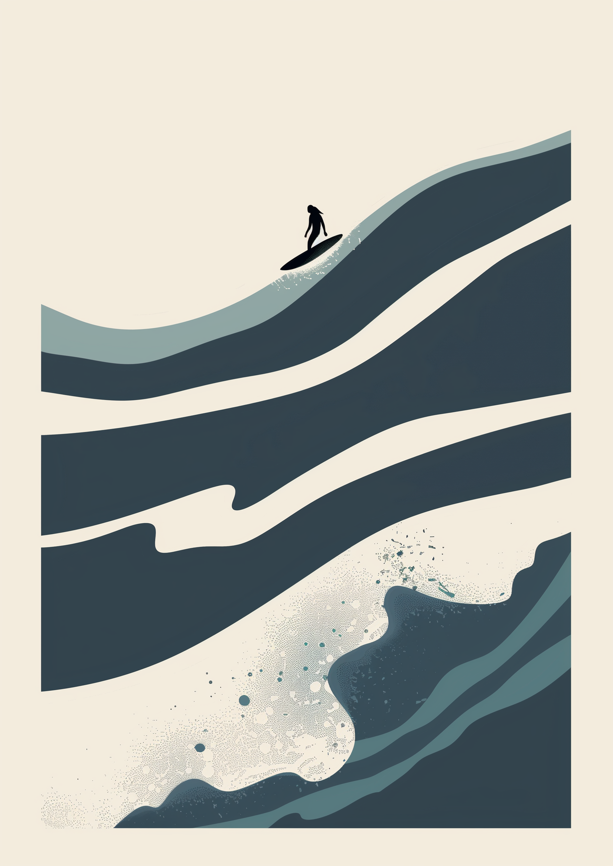 Last Light Surf Poster