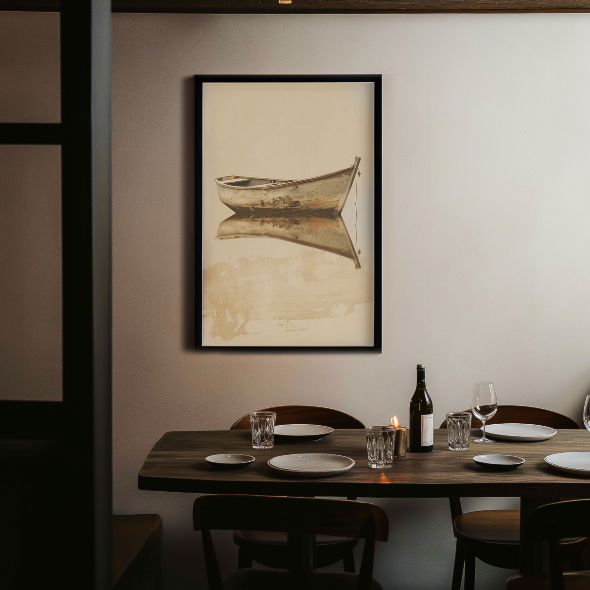 Light on Water Poster