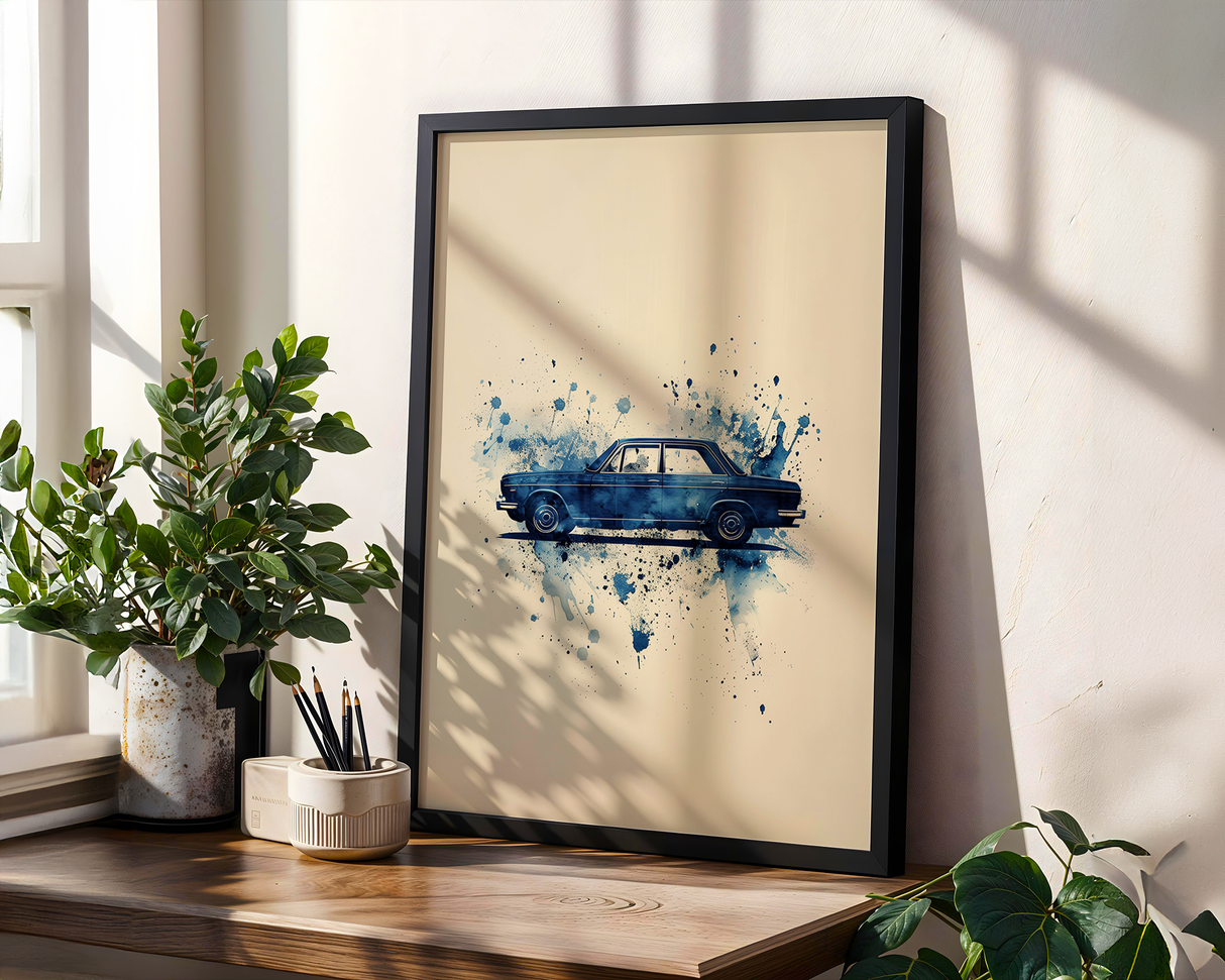 Long Straight Poster
