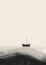 Low Horizon Water Poster