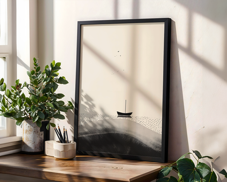Low Horizon Water Poster