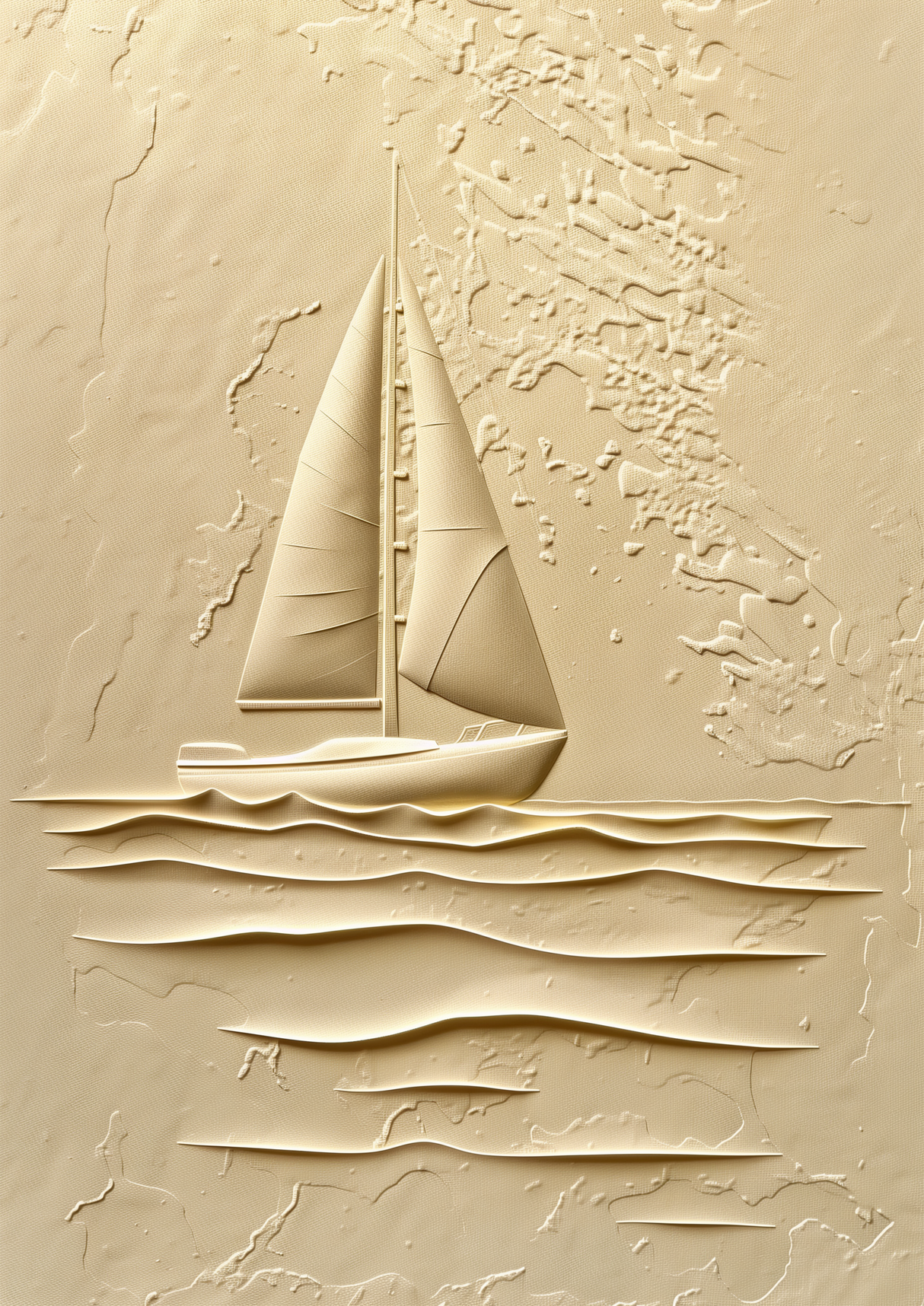 Midday Anchorage Poster