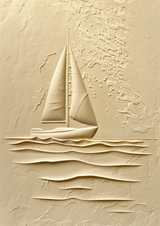Midday Anchorage Poster