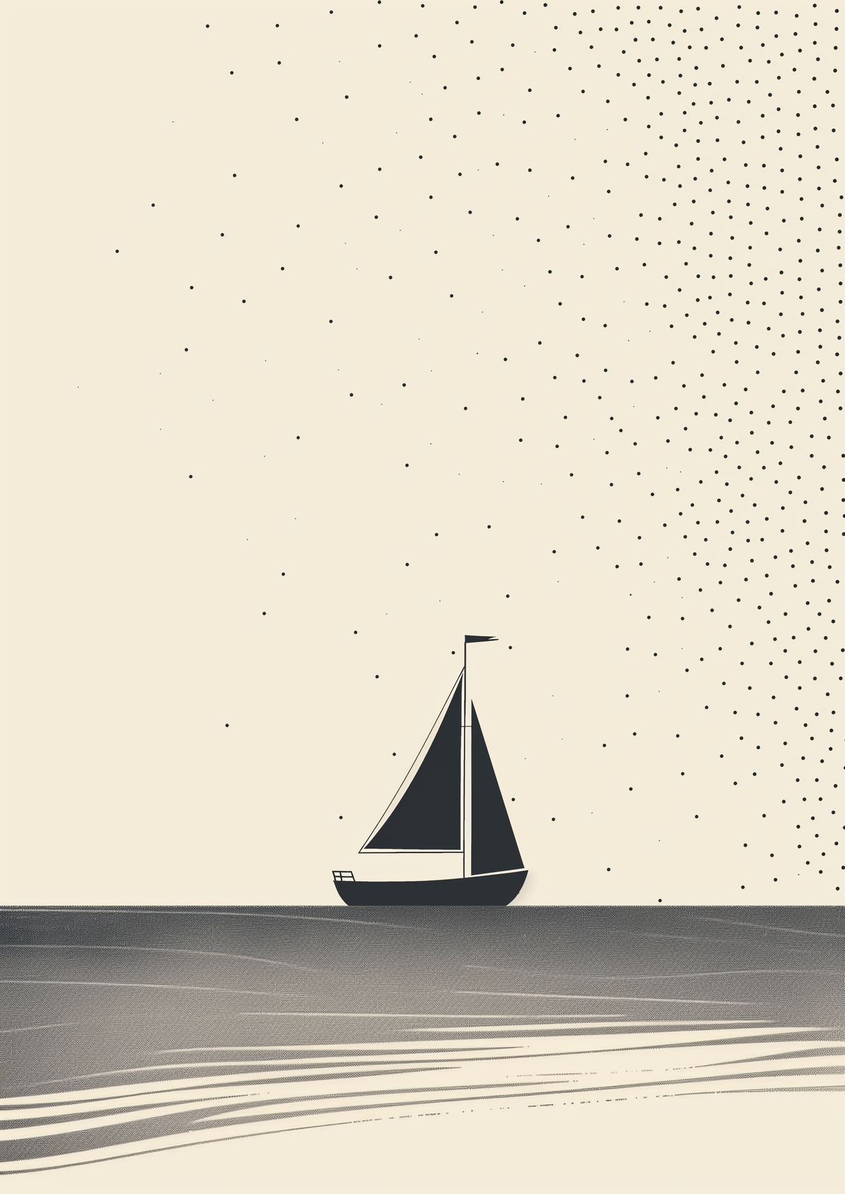 Morning Mooring Poster