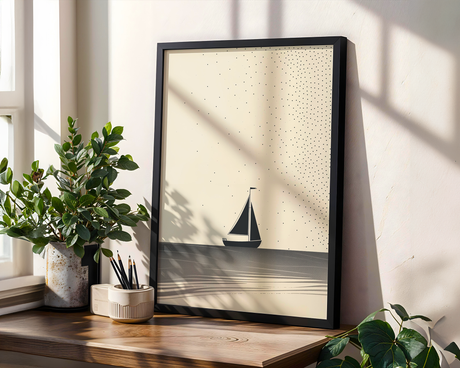 Morning Mooring Poster
