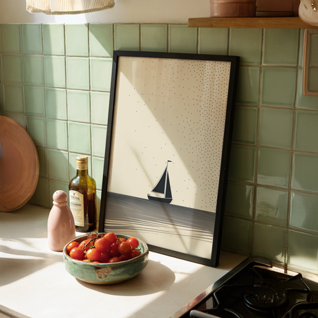 Morning Mooring Poster