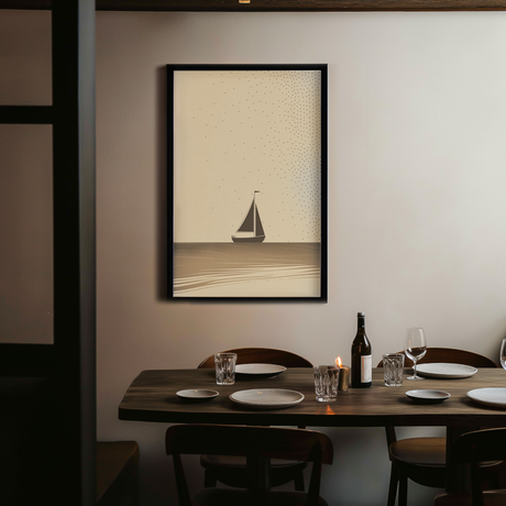 Morning Mooring Poster