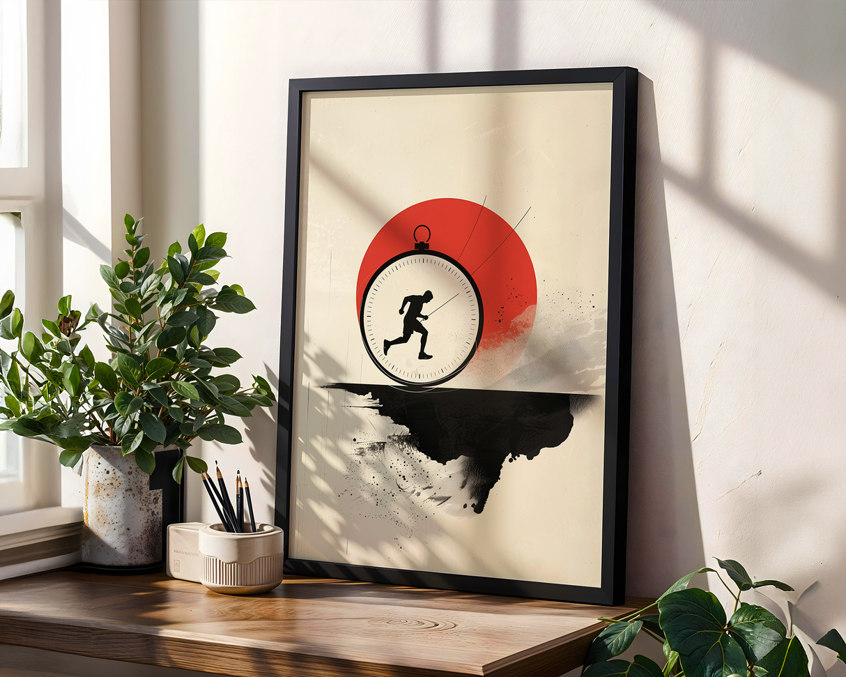 Morning Stride Poster