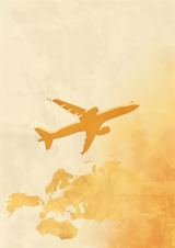 Morning Takeoff Poster