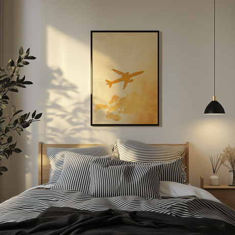 Morning Takeoff Poster