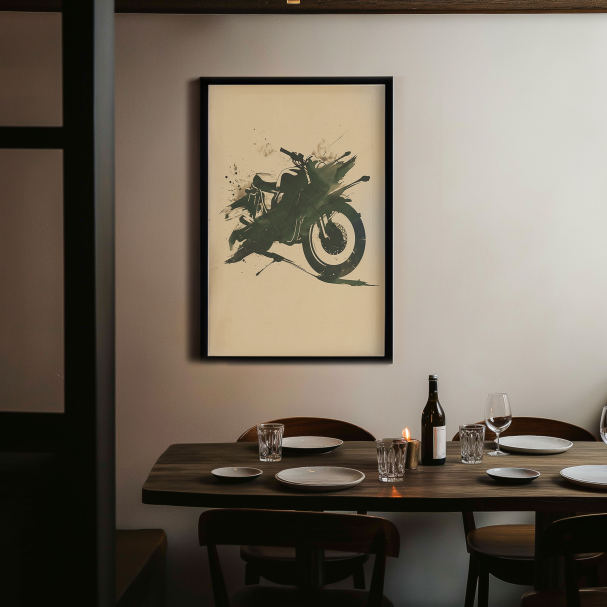 Open Corner Poster