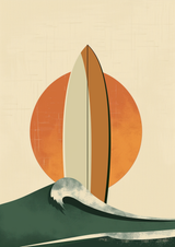 Open Water Light Poster