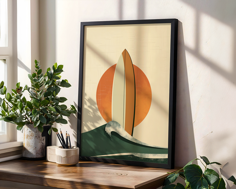 Open Water Light Poster