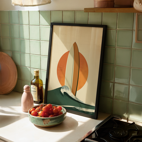 Open Water Light Poster