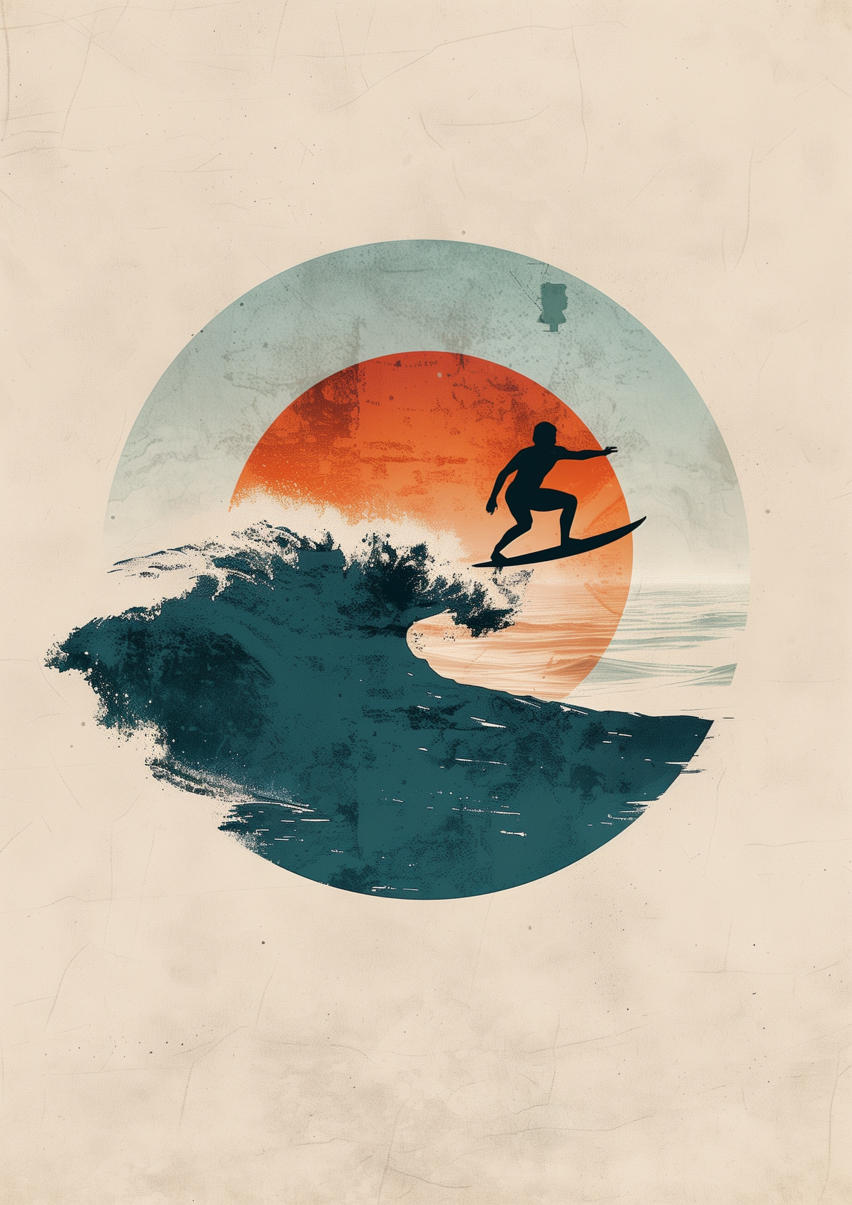 Pale Coast Poster