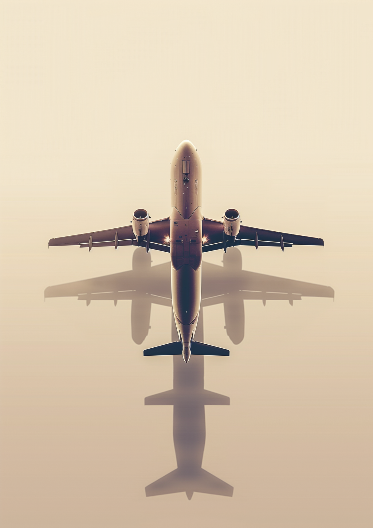 Pale Horizon Flight Poster