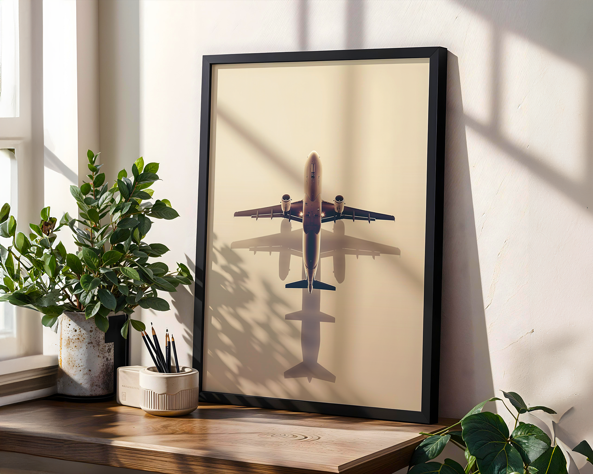 Pale Horizon Flight Poster
