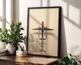 Pale Horizon Flight Poster