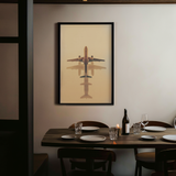 Pale Horizon Flight Poster