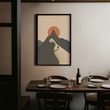Pale Mountains Poster