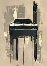 Passing Headlights Poster