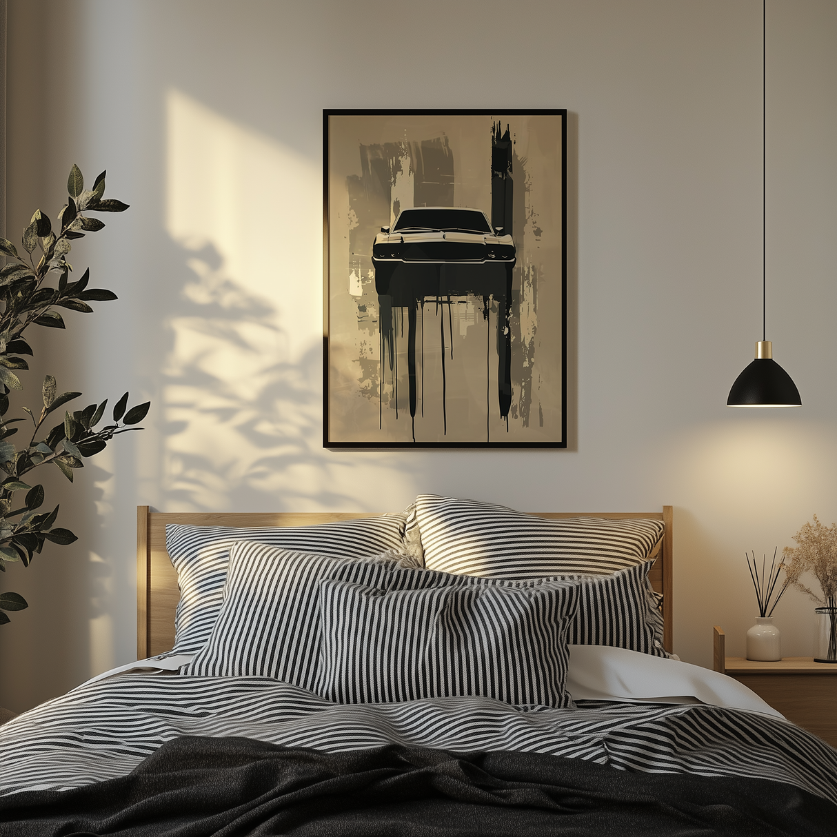Passing Headlights Poster