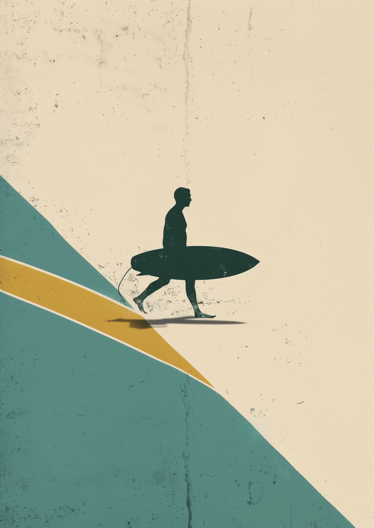 Passing Wave Poster