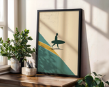 Passing Wave Poster