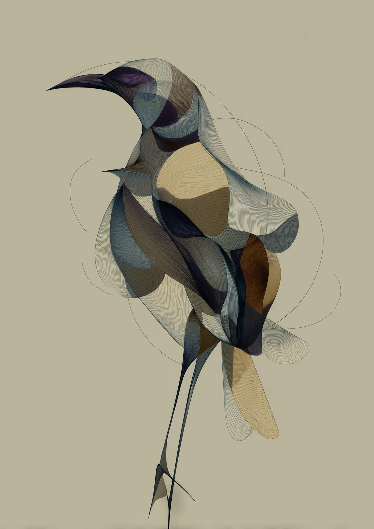 Poised Light Poster
