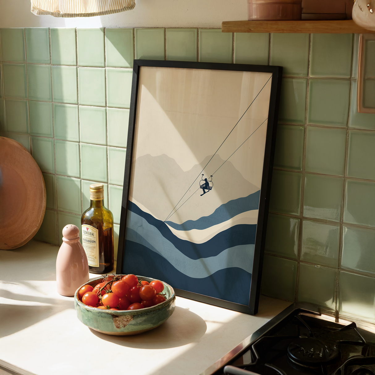 Powder Flow Poster