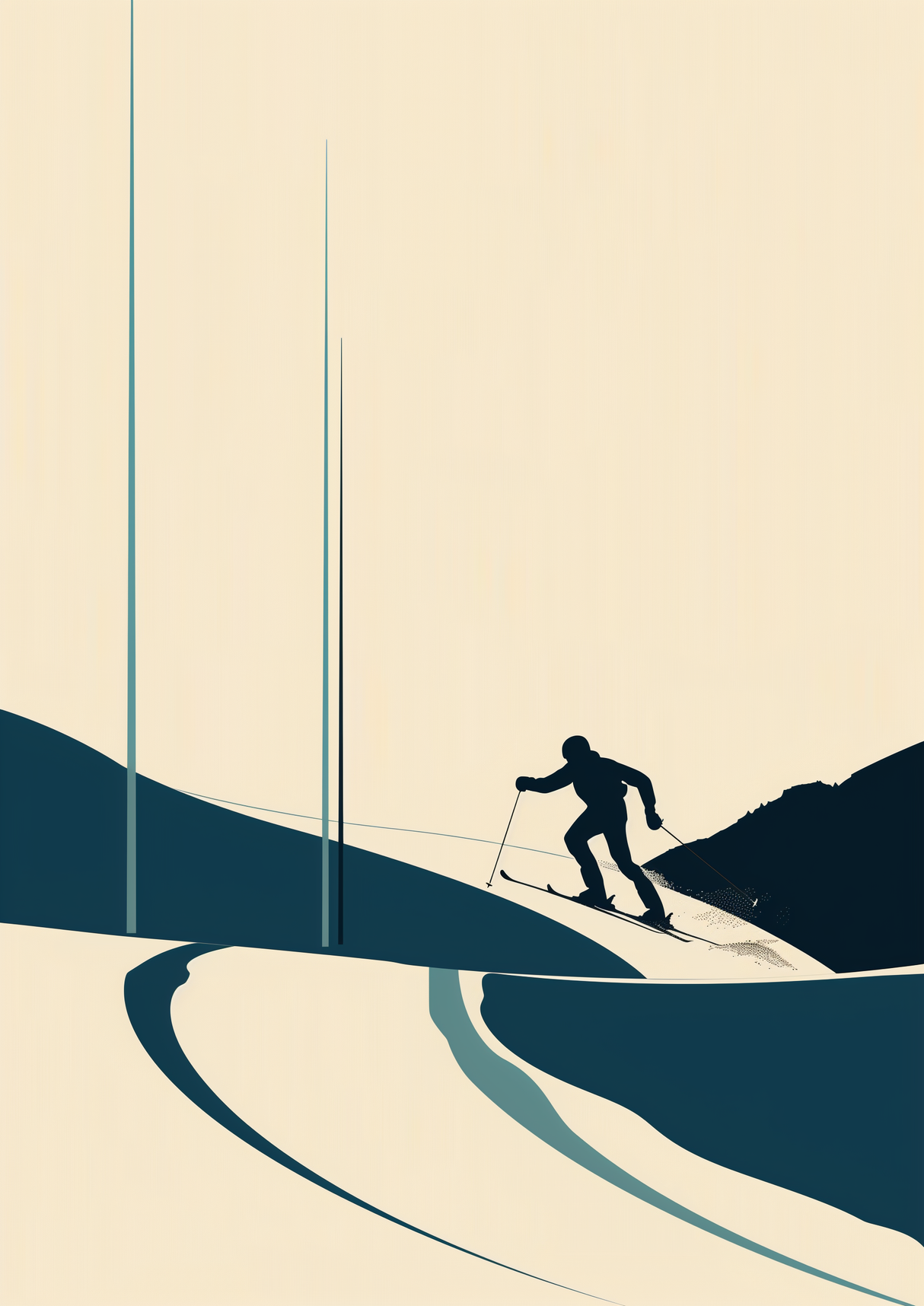 Quiet Alpine Poster