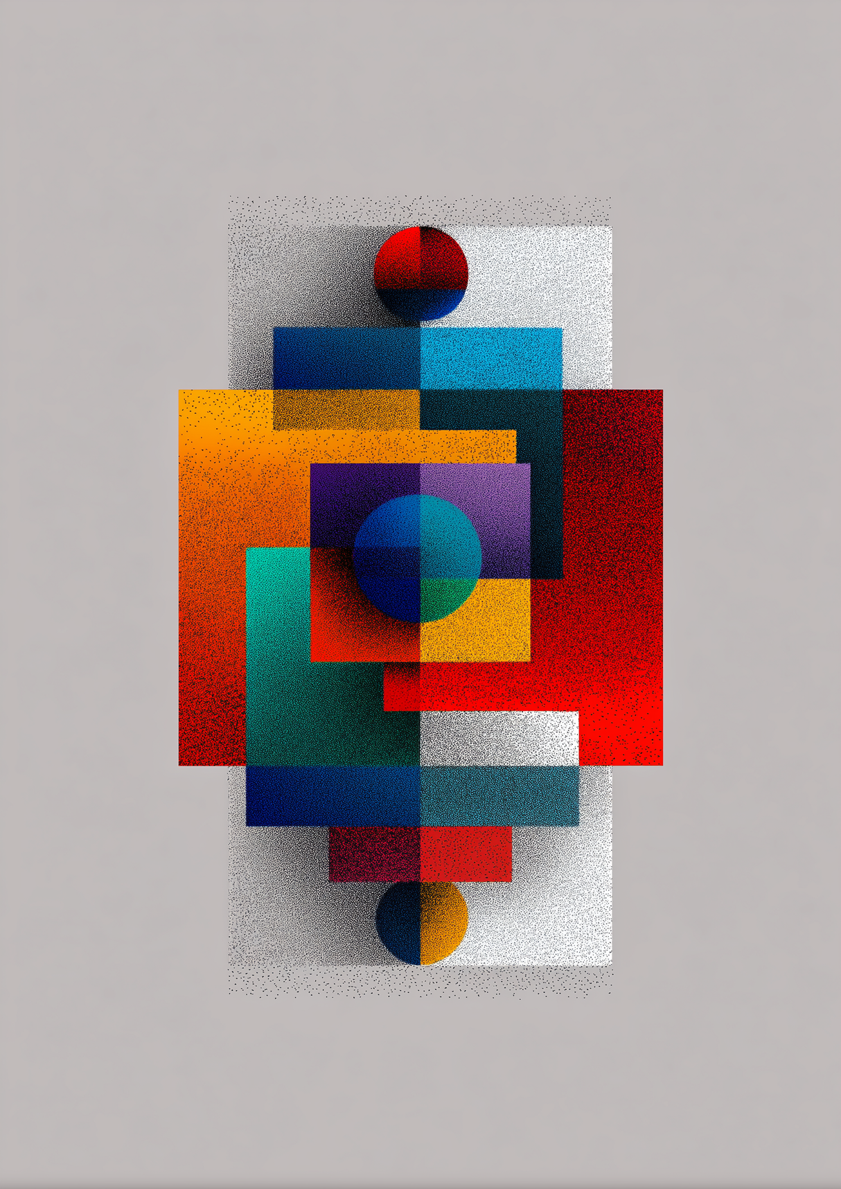 Quiet Geometry Poster