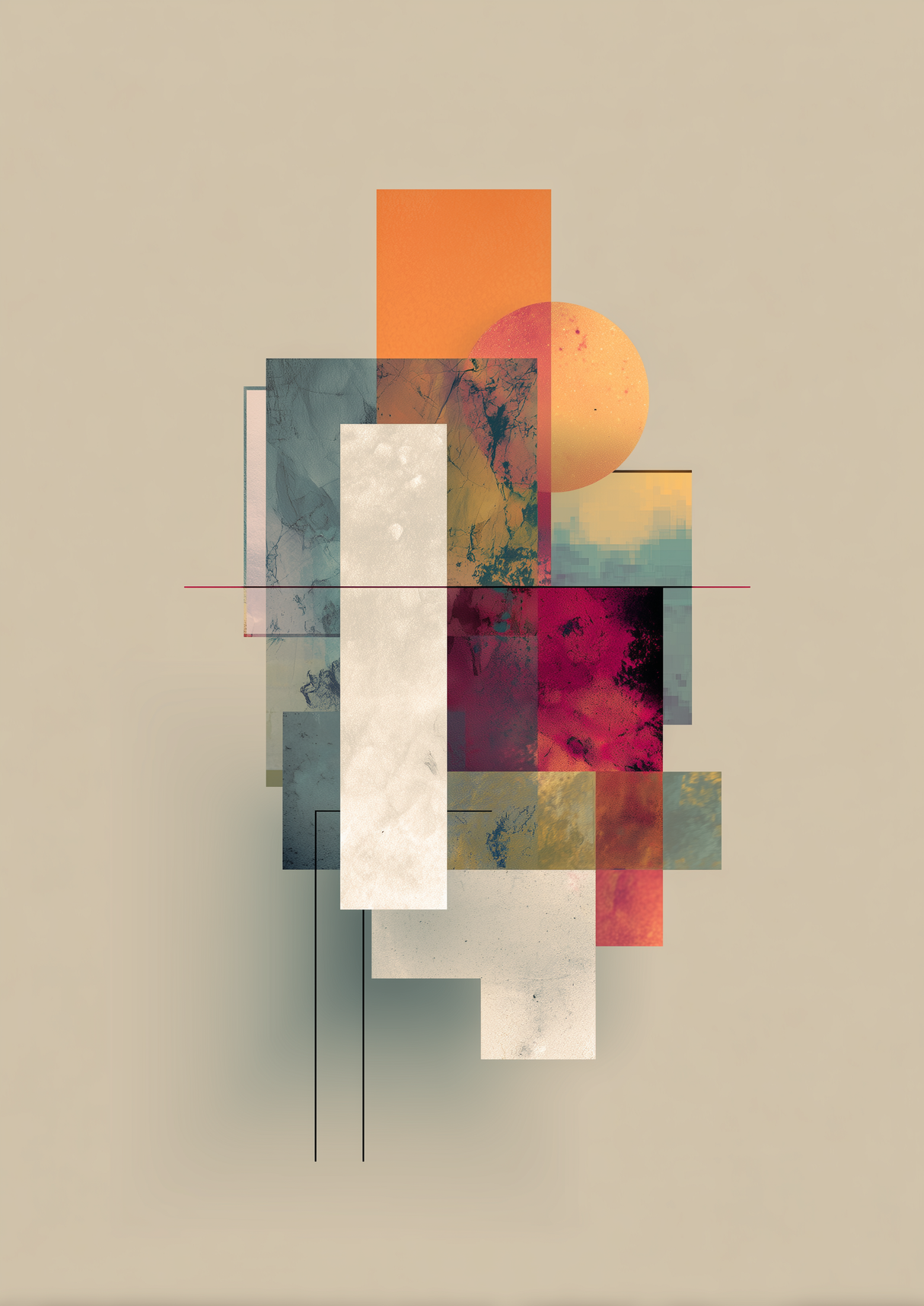 Quiet Proportion Poster