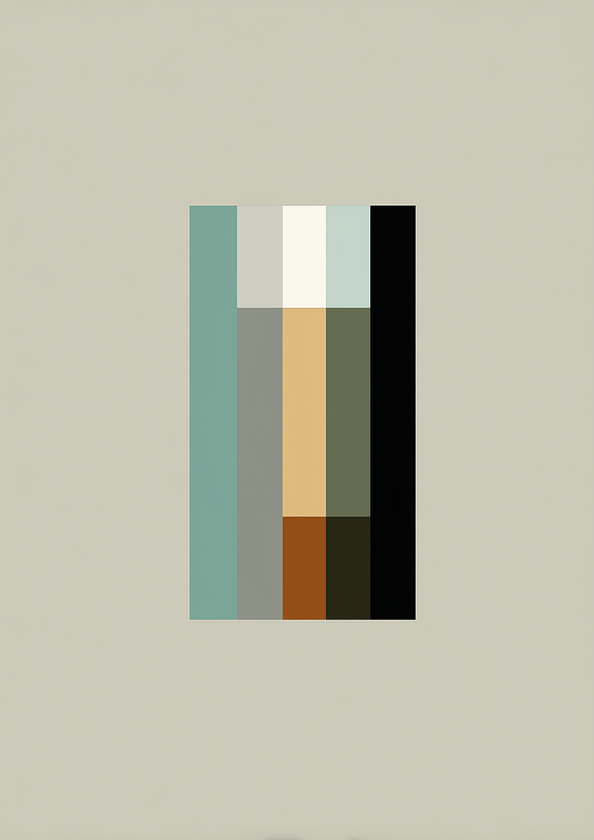 Rectangular I Poster
