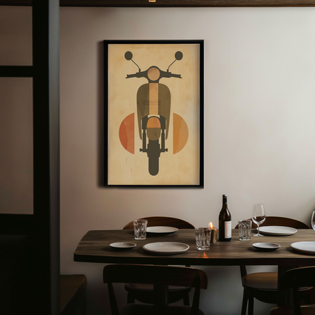 Remote Highway Poster