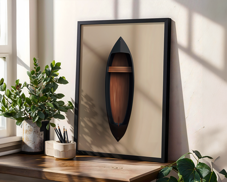 Resting Keel Poster