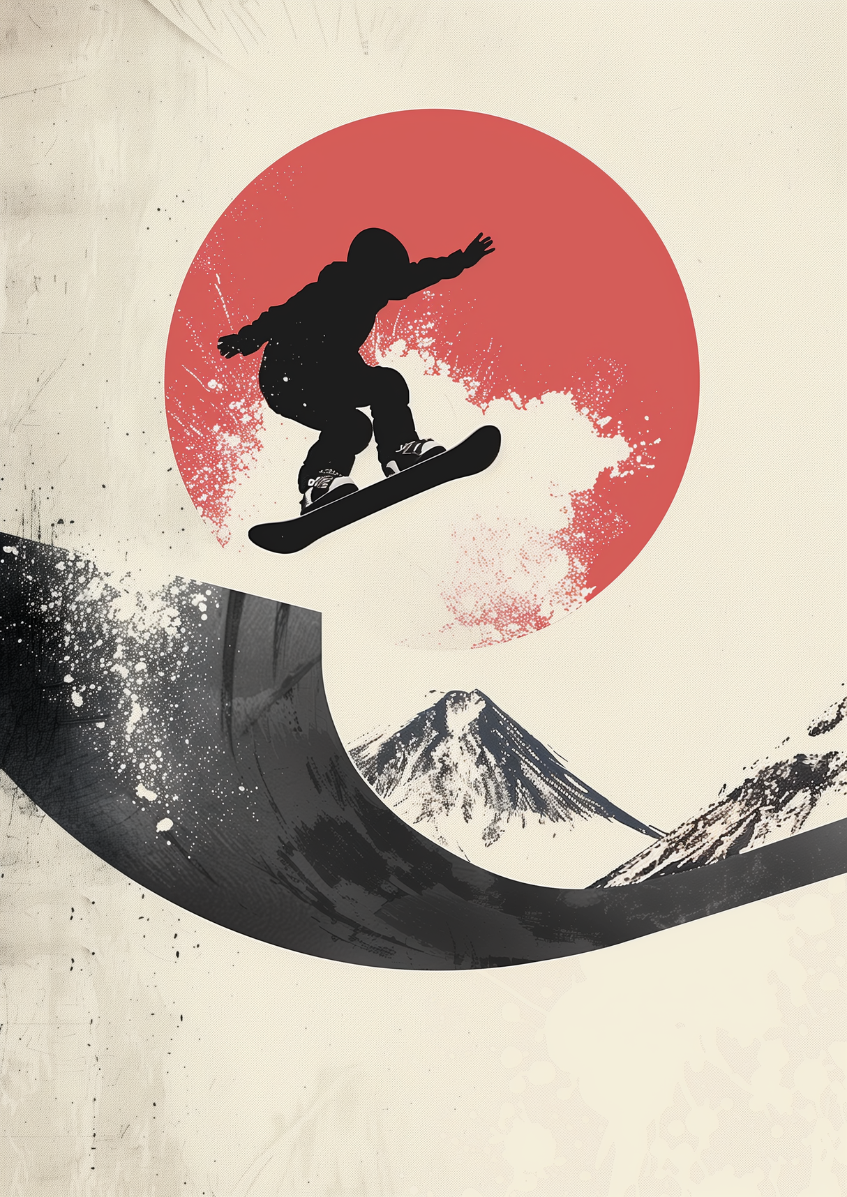 Sidecut Drift Poster