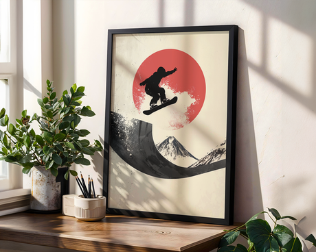 Sidecut Drift Poster
